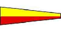 FLAG SIGNALING 7, NUMERAL 100X120CM BUNTING, IMPA 371547, Price per SHT