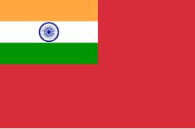 FLAG INDIA, ENSIGN FLAG 100X150CM BUNTING, IMPA 371921, Price per SHT