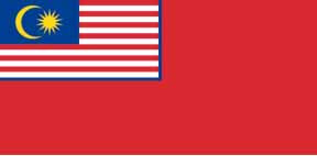 FLAG MALAYSIA, ENSIGN FLAG 100X150CM, IMPA 371930, Price per SHT