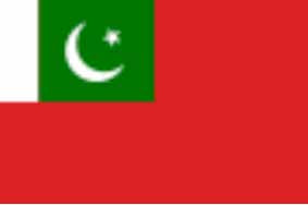 FLAG PAKISTAN, ENSIGN FLAG 100X150CM BUNTING, IMPA 371938, Price per SHT