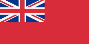 FLAG UNITED KINGDOM (RED ENSIGN), ENSIGN FLAG 150X225CM BUNTING, IMPA 371950, Price per SHT
