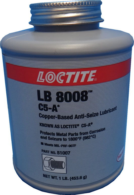 ANTI-SEIZE COPPER COMPOUND spray can 400ccUN1950, Price for 1, IMPA 450683, ISSA , Weight 0.36Kg HS Code:  34039900 Origin:  SOUTH AFRICA