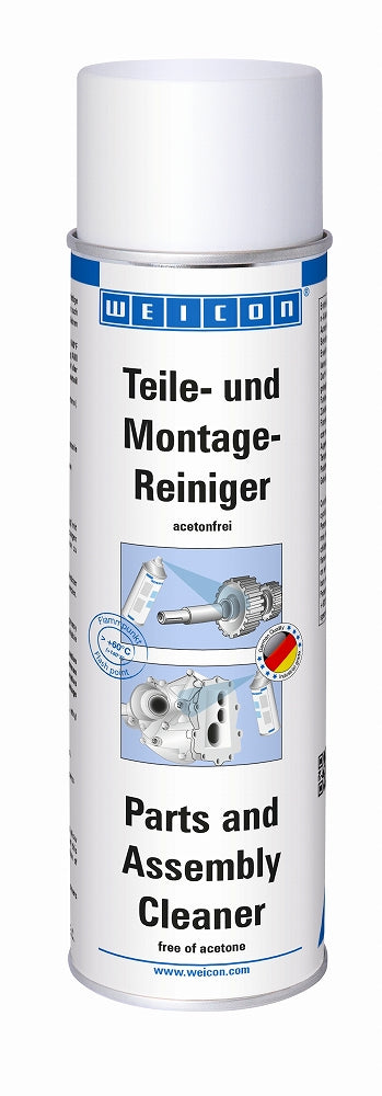 AEROSOL PRODUCTS PARTS AND ASSEMBLY CLEANER 500 ML WEICON , Price per PIECE , Country Of Origin : DE , HS Code: 38140090 , Net Weight: 0.391 , IMPA - 450809 - ISSA