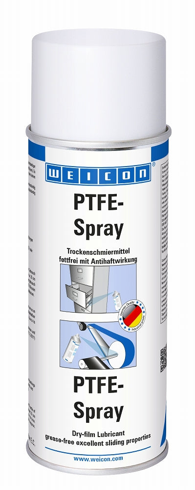 LUBRICATING PTFE SPRAY 400 ML WEICON , Price per PIECE , Country Of Origin : DE , HS Code: 34039900 , Net Weight: 0.25 , IMPA - 450827 - ISSA  - 5300251 - 5300252 - 5301501 - 5340213