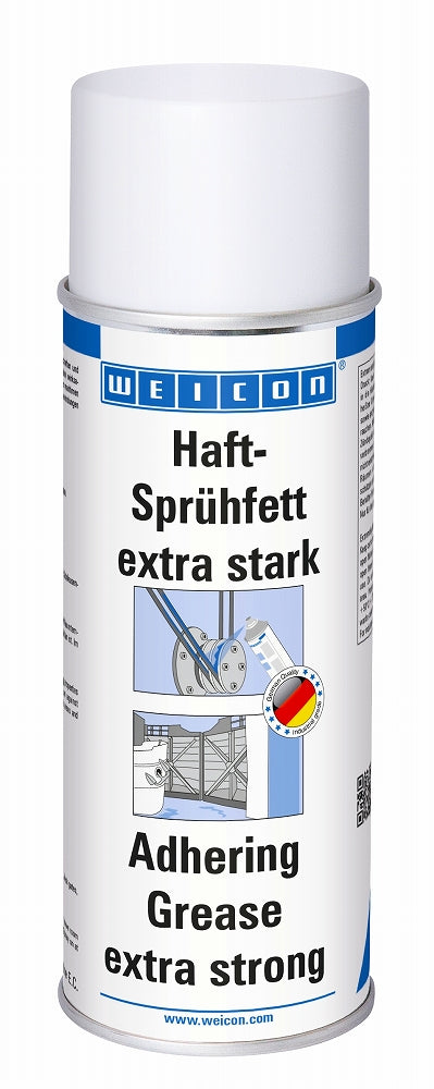 LUBRICATING ADHERING GREASE EXTRA STRONG LUB SPRAY 400 ML WEICON , Price per PIECE , Country Of Origin : DE , HS Code: 34039900 , Net Weight: 0.4 , IMPA - 450835 - ISSA