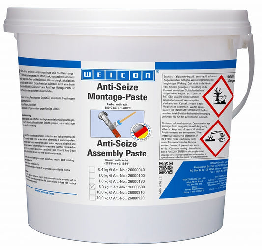 MoS2-ANTI SCUFF PASTE tin 5 kg SPANJAARD, Price for 1, IMPA 450876, ISSA , Weight 5.00Kg HS Code:  34031990 Origin:  SOUTH AFRICA