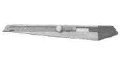 NT-CUTTER LIGHT SNAP-OFF BLADE 9mm, Price for 1, IMPA 471011, ISSA 5716901, Weight 0.01Kg HS Code:  82119300 Origin:  CHINA