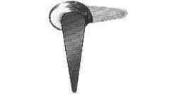 SPARE HANDLE for steel lockerOHS-6154, Price for 1, IMPA 490826, ISSA , Weight 1.00Kg HS Code:  73269098 Origin:  JAPAN
