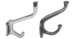 HAT AND COAT HOOK BRASS, Price for 1, IMPA 491011, ISSA 3718110, Weight 0.09Kg HS Code:  83025000 Origin:  INDIA