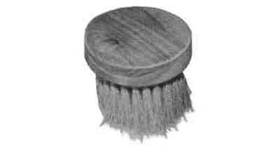 ROUND WINDOW BRUSH 50mm complete with wooden handle, Price for 1, IMPA 510831, ISSA 2901901, Weight 0.58Kg HS Code:  96039091 Origin:  NETHERLANDS