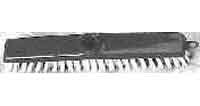 DECK SCRUBBER PLASTIC 250mm POLYPROPYLENE WHITE, Price for 1, IMPA 510883, ISSA 2901700, Weight 0.09Kg HS Code:  96039091 Origin:  BELGIUM