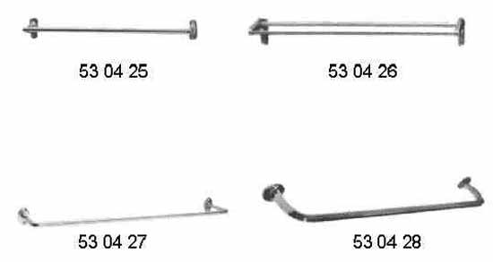 TOWEL HOLDER RACK 2 SWIVEL ARMS 5123 GEESA , Price per PIECE , Country Of Origin : NL , HS Code: 73249000 , Net Weight: 0.492 , IMPA - 530426 - ISSA  - 3913301 - 3913302 - 3913303 - 3913402