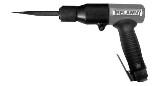 Trelawny 3BPGC, Pneumatic Chisel Scaler, 2200 rpm, IMPA 590583, Price Per PCE, HS-Code 8467111000, Origin XU, IMPA 590583, Weight 3.1Kg, Trelawny, Quality A