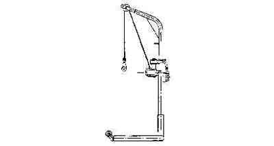 Mucking winches pneumatic 100 kilo, Price per PCS, IMPA 590603, HS Code 84286090, Origin PRC, Weight 76.00Kg