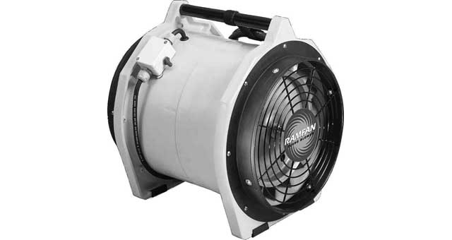 Typhoon Plastic Tube Fan, 300 mm, 230V, 50/60 Hz, IMPA 591501, Price Per PCE, HS-Code 8414599590, Origin CN, IMPA 591501, Weight 11.9Kg, TETRA, Quality B