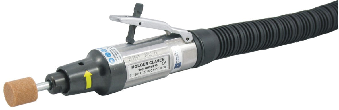 Holger Clasen GG26/270, Pneumatic straight grinder, Brushing Tool, 27.000 rpm, IMPA 592092, Price Per PCE, HS-Code 8467111000, Origin DE, IMPA 592092, Weight 0Kg, Holger Clasen, Quality A