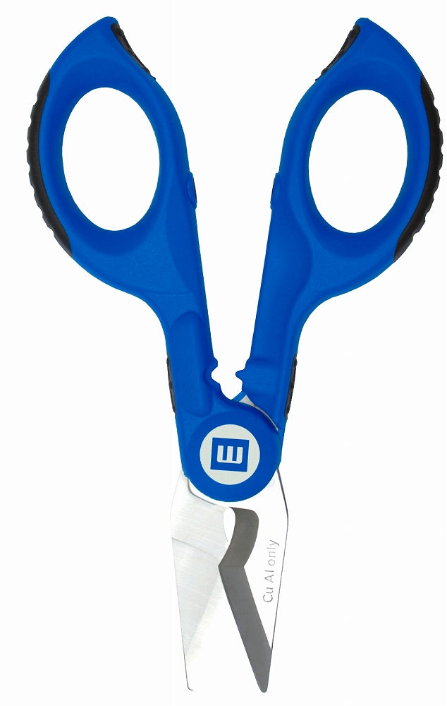 ELECTRICIAN'S SCISSOR 145mm STAINLESS-INSULATED  GERMAN, Price for 1, IMPA 611735, ISSA 5716100, Weight 0.08Kg HS Code:  82130000 Origin:  GERMANY
