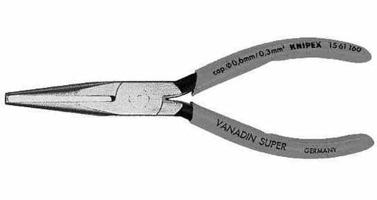 INSULATION STRIPPER 160mm capacity 0,8mm KNIPEX, Price for 1, IMPA 611748, ISSA , Weight 0.11Kg HS Code:  82032000 Origin:  GERMANY