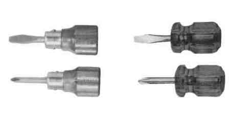 STUBBY WITH PLASTIC HANDLE SLOTTED 25x5,5mm  GERMAN, Price for 1, IMPA 612324, ISSA 5738100, Weight 0.04Kg HS Code:  82054000 Origin:  GERMANY