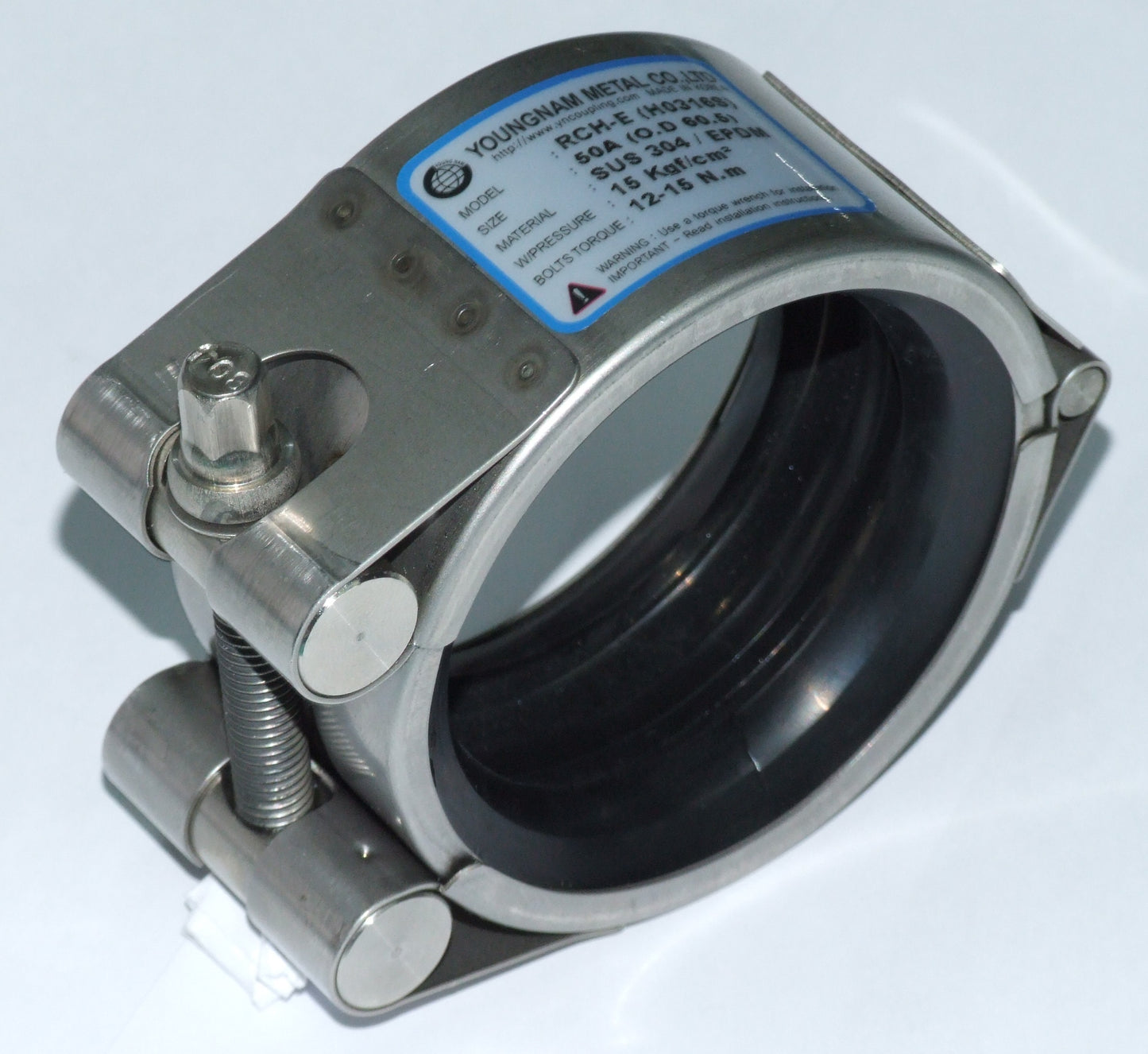 HOSE CLIP 104-138 MM 7 BAR SS , Price per PIECE , Country Of Origin : CN , HS Code: 82090080 , Net Weight: 0.05 , IMPA - 614076 - ISSA