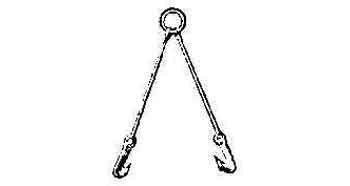 Drum hook chain for 1 drum, Price per PCS, IMPA 614025, HS Code 8131310090, Origin PRC, Weight 3.40Kg