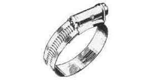HOSE CLIP 10-16mm STAINLESS STEEL, Price for 1, IMPA 614066, ISSA , Weight 0.01Kg HS Code:  73269098 Origin:  TAIWAN R.O.C.