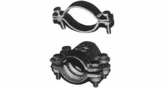 HOSE CLIP DOUBLECLAMP TYPE 35-45 MM GALVANIZED STEEL , Price per PIECE , Country Of Origin : NL , HS Code: 73269098 , Net Weight: 0.124 , IMPA - 613799 - ISSA  - 5108800