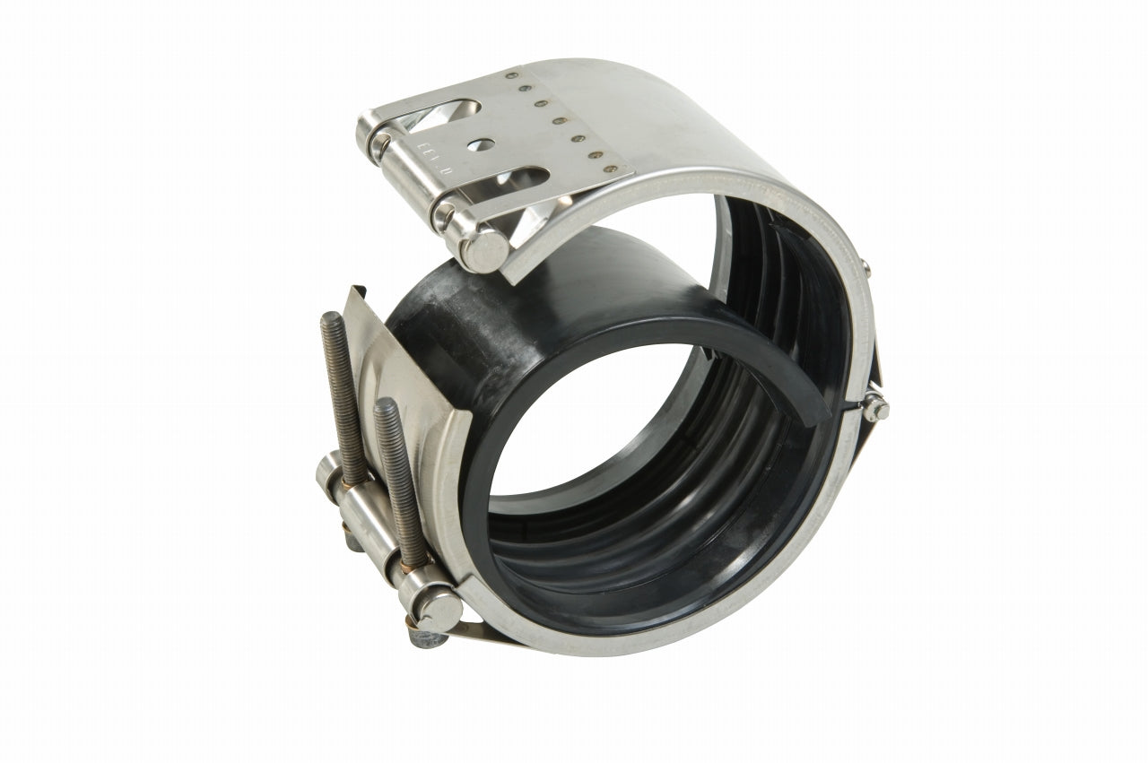 PIPE REPAIR CLAMP EPDM Sleeve Size 150A, Price for 1, IMPA 614175, ISSA , Weight 2.60Kg HS Code:  84836080 Origin:  CHINA