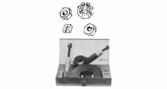 NUT SPLITTER SET HYDRAULIC  7-36mm (2pcs.) NEXUS, Price for 1, IMPA 615180, ISSA 5752600, Weight 3.30Kg HS Code:  82055980 Origin:  GERMANY