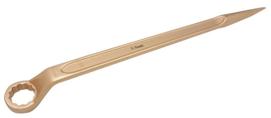 WRENCH 12-POINT & SPUD END 36mm  ALU-BRONZE  NON-SPARK, Price for 1, IMPA 615577, ISSA , Weight 0.85Kg HS Code:  82041100 Origin:  CHINA