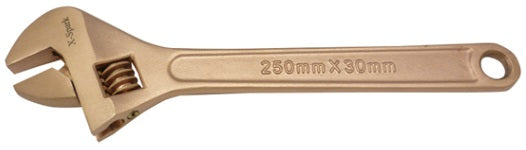 WRENCH ADJUSTABLE 375mm ALUMINIUM-BRONZE  NON-SPARK, Price for 1, IMPA 615626, ISSA , Weight 1.29Kg HS Code:  82041200 Origin:  CHINA