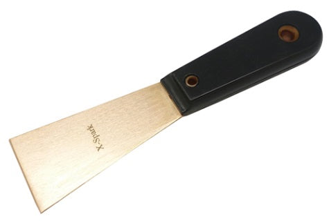 PUTTY KNIFE WITH HANDLE 40mm  ALU-BRONZE  NON-SPARK, Price for 1, IMPA 615974, ISSA , Weight 0.12Kg HS Code:  82055910 Origin:  CHINA