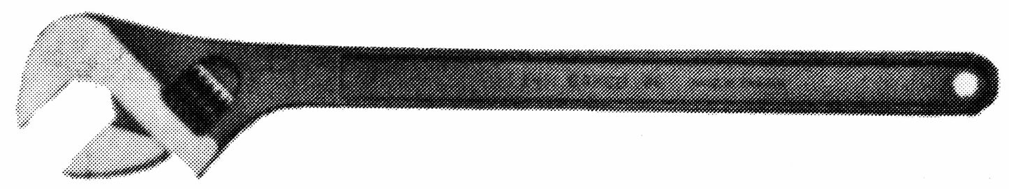 WRENCH ADJUSTABLE 770mm cap.85mm  87-BAHCO, Price for 1, IMPA 616109, ISSA 5746400, Weight 5.70Kg HS Code:  82041200 Origin:  SWEDEN