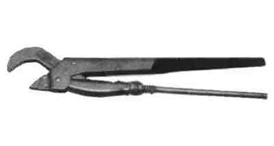 WRENCH PIPE CORNER 420mm pipe capacity 1 1/2" OHMEGA, Price for 1, IMPA 616121, ISSA , Weight 1.40Kg HS Code:  82032000 Origin:  SPAIN