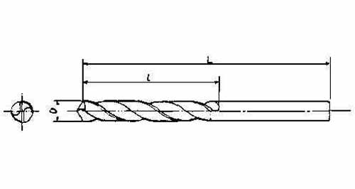 TWIST DRILL HSS 2,2mm with straight shank, Price for 1, IMPA 630120, ISSA 5900106, Weight 0.01Kg HS Code:  82075060 Origin:  CHINA
