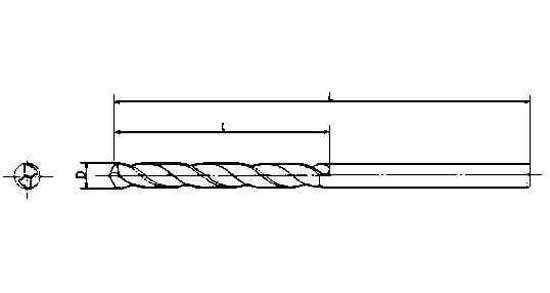 TWIST DRILL HSS 4,5x185mm LONG WITH STRAIGHT SHANK, Price for 1, IMPA 630408, ISSA 5900300, Weight 0.02Kg HS Code:  82075060 Origin:  GERMANY