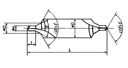 CENTRE DRILL 60+120 degrees HSS 1,0 x 4,0mm, Price for 1, IMPA 630531, ISSA , Weight 0.01Kg HS Code:  82078019 Origin:  GERMANY