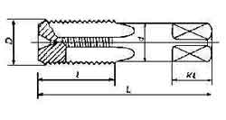 HAND TAPS set of 2 pcs  HSS BSP  1/16" x 28, Price for 1, IMPA 631451, ISSA , Weight 0.04Kg HS Code:  82074010 Origin:  GERMANY