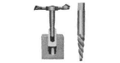 STUD EXTRACTOR No.6 M18-M24 (3/4"-1") GERMAN, Price for 1, IMPA 632476, ISSA 5902506, Weight 0.10Kg HS Code:  82055980 Origin:  GERMANY