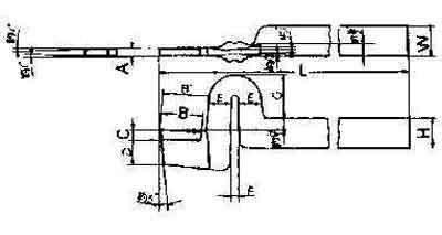 PARTING-OFF TOOL 32x20mm right HSS with chip breaker, Price for 1, IMPA 633050, ISSA , Weight 1.00Kg HS Code:  82078019 Origin:  GERMANY