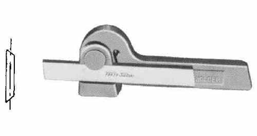 SPRING CUT-OFF TOOL HOLDER for tool bit 3/32"x5/8"x 5", Price for 1, IMPA 633217, ISSA 5753002, Weight 0.21Kg HS Code:  84661031 Origin:  INDIA