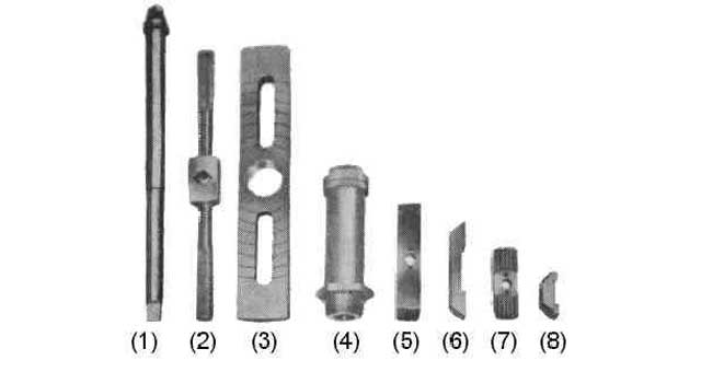 VALVE RESEATING TOOL SET 1"-4", Price for 1, IMPA 633451, ISSA , Weight 3.90Kg HS Code:  82034000 Origin:  CHINA