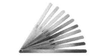 GAP GAUGE FOR MOTOR 800mm 0,05-0,5mm (8 leaves)GERMAN, Price for 1, IMPA 650585, ISSA 6101800, Weight 0.15Kg HS Code:  90173000 Origin:  GERMANY