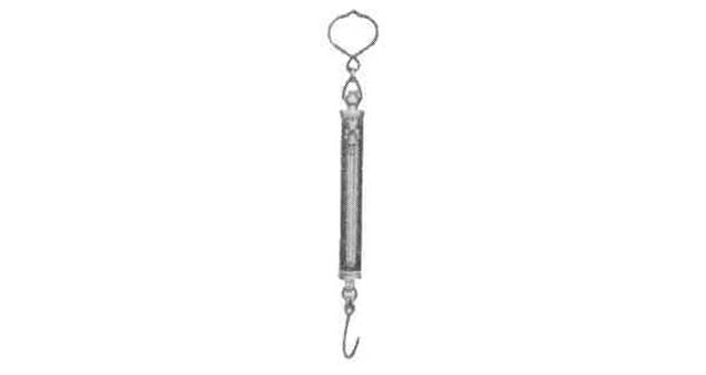 TUBULAR SPRING BALANCE Capacity 25kg  (56lbs), Price for 1, IMPA 650741, ISSA , Weight 0.14Kg HS Code:  84238190 Origin:  NETHERLANDS