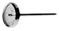 DIAL MEAT THERMOMETER 63mm -50/+50 C  L=230mm POINTED, Price for 1, IMPA 651720, ISSA , Weight 0.15Kg HS Code:  90251180 Origin:  NETHERLANDS
