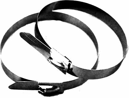 Wire Ties st.st 14" per 100 pcs, Price per 100 PCS, IMPA 671221, HS Code 7221000000, Origin NL, Weight 0.37Kg