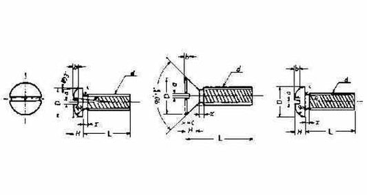MACHINE SCREW COUNTERSUNK M6x50DIN 963-ST.STEEL A2, Price for 100, IMPA 694001, ISSA , Weight 0.01Kg HS Code:  73181551 Origin:  NETHERLANDS