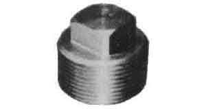 PLUG STAINLESS STEEL BSP 1 1/2", Price for 1, IMPA 732608, ISSA 6701708, Weight 0.14Kg HS Code:  73072910 Origin:  CHINA