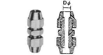 FLARED STRAIGHT UNION BRASS  for tube 5/8", Price for 1, IMPA 733709, ISSA , Weight 0.20Kg HS Code:  74122000 Origin:  CHINA