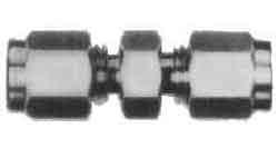 FLARELESS STRAIGHT UNION STAINLESS STEEL 6mm, Price for 1, IMPA 734401, ISSA 6710103, Weight 0.04Kg HS Code:  73072990 Origin:  NETHERLANDS
